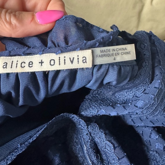 Alice + Olivia Joann Tiered Dress - Picture 6 of 6